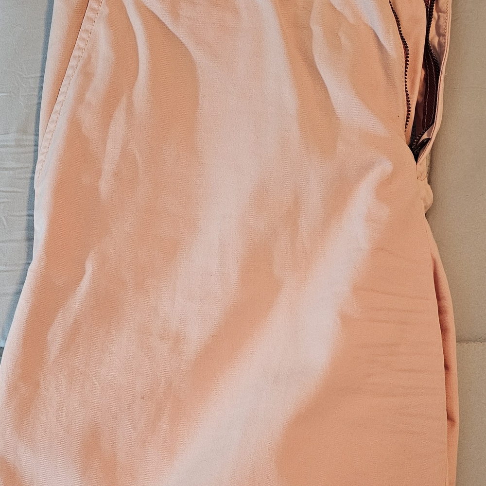 Tommy Hilfiger Peach and Blue Classic Fit Skirt